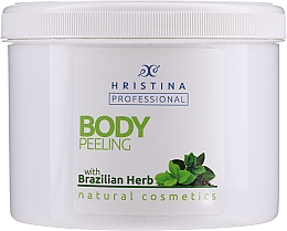 Парфумерія, косметика Скраб для тіла "Бразильські трави" - Hristina Professional Brazilian Herb Body Peeling