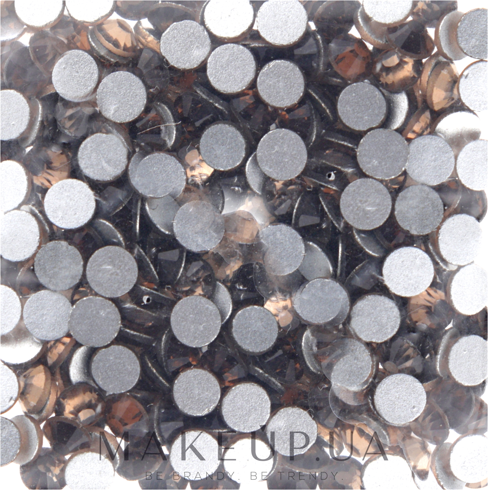 Декоративні кристали для нігтів "Smoked Topaz", розмір SS 12, 200 шт. - Kodi Professional — фото 1уп