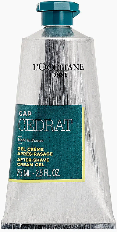Крем-гель после бритья "Акватический Цедрат" - L'Occitane Cap Cedrat After Shave Cream Gel — фото N1