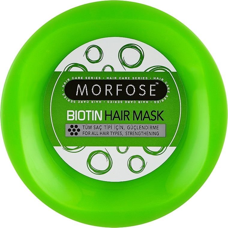Укрепляющая маска для волос - Morfose Biotin Mask — фото N1