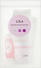 Набор для шугаринг-депиляции - Lola (sug/paste/400 ml + strips/30 pcs + spat/1 pcs + gel/50 ml) — фото N1