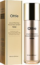 Тонер для пружності шкіри - Ottie Gold Prestige Resilience Watery Tonic — фото N1