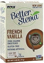 Парфумерія, косметика Натуральний підсолоджувач "Французька ваніль"  - Now Foods Better Stevia French Vanilla Sweetener