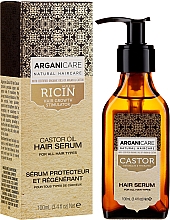 Сироватка для росту волосся - Arganicare Castor Oil Hair Serum — фото N1