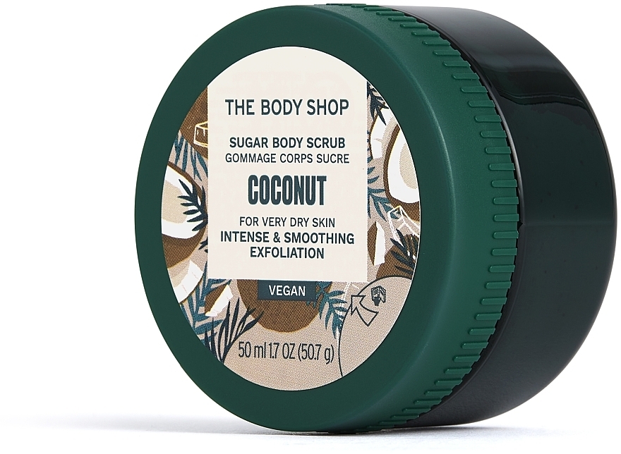 Скраб для тіла "Кокос" - The Body Shop Coconut Exfoliating Cream Body Scrub — фото N3