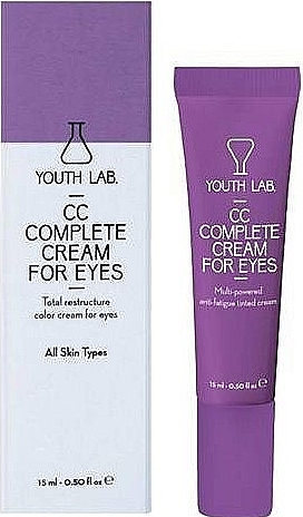 CC-крем для шкіри навколо очей - Youth Lab. CC Complete Cream for Eyes — фото N1
