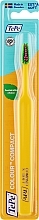 Зубна щітка, надм'яка, жовта із зеленою щетиною - TePe Colour Compact X-Soft Gul — фото N1
