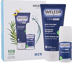 Духи, Парфюмерия, косметика Набор - Weleda For Men Gift Set (sh/gel/200ml + deo/50ml)