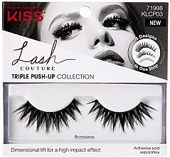 Парфумерія, косметика Накладні вії - Kiss Lash Couture Triple Push Up False Collection Brassiere