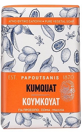Мыло - Papoutsanis Pure Soap Kumkuat — фото N1