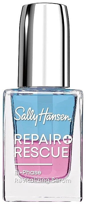 Двухфазная восстанавливающая сыворотка для ногтей - Sally Hansen Repair + Rescue Bi-Phase Revitalizing Serum — фото N1