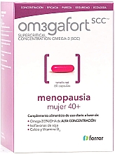 Парфумерія, косметика Харчова добавка - Om3gafort SCC Menopausia Woman 40+