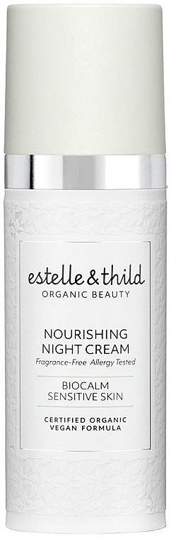 Питательный ночной крем - Estelle & Thild BioCalm Nourishing Night Cream  — фото N1