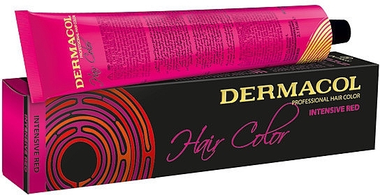Краска для волос - Dermacol Professional Hair Color Intensive Red — фото N1