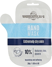 Духи, Парфюмерия, косметика Маска для рук - Workaholic's Hand Mask Extremely Dry Skin 10%