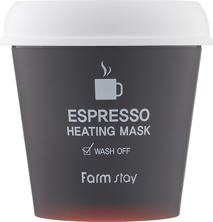 Согревающая маска с экстрактом кофе - Farmstay Espresso Heating Mask