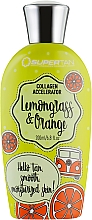 Крем-прискорювач для засмаги в солярії "Лемонграс та апельсин" - Supertan Lemongrass & Orange — фото N2
