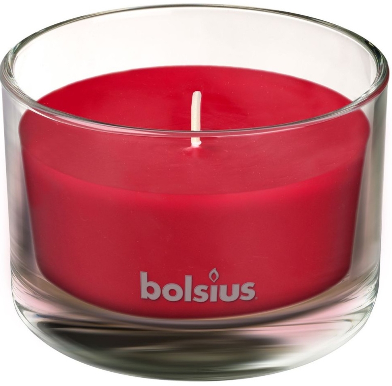 Ароматическая свеча в стакане "Гранат", 63/90 мм - Bolsius True Scents Candle — фото N2