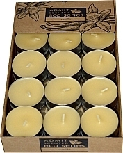 Парфумерія, косметика Чайні свічки "Ваніль", 30 шт. - Admit Scented Eco Series Vanilla