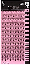 Парфумерія, косметика Вії для нарощування "Російський об'єм 10D", J-0,07 мм (7-13мм) - Peggy Sage