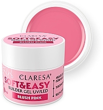 Моделювальний гель для нігтів - Claresa Soft & Easy Builder Gel UV/LED Baby Pink — фото N2