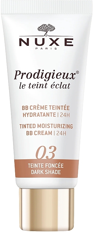 BB-крем - Nuxe Prodigieux Tinted Moisturizing BB Cream 24H — фото N1