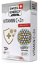 Парфумерія, косметика Вітаміни в капсулах "Вітамін С + цинк" - Swiss Energy Vitamin C + Zn Long Effect