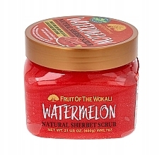Парфумерія, косметика Натуральний скраб-шербет "Кавун" - Wokali Natural Sherbet Scrub Watermelon