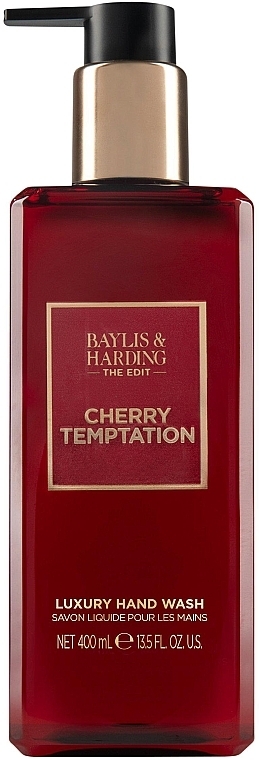 Жидкое мыло для рук - Baylis & Harding Cherry Temptation Luxury Hand Wash — фото N1