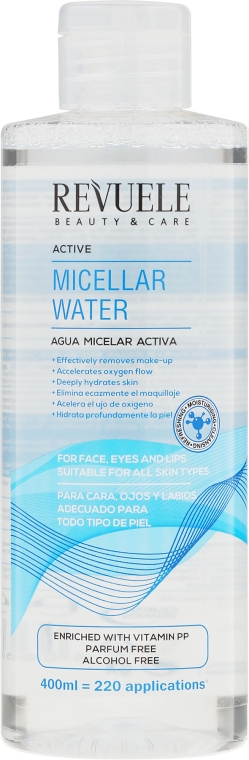 Мицеллярная вода - Revuele Active Micellar Water — фото N1