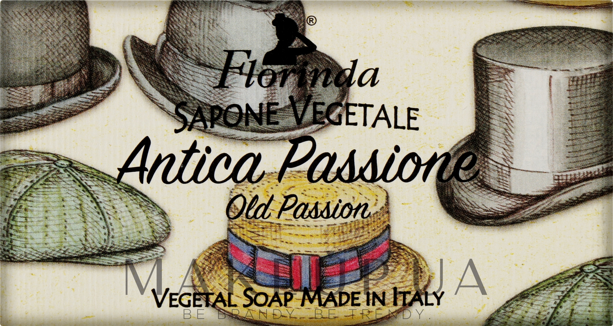 Мило натуральне "Антична пристрасть" - Florinda Vintage Old Passione Soap — фото 100g