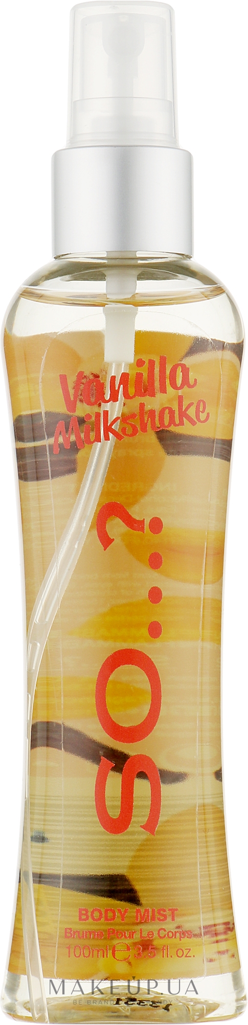 Спрей для тела - So…? Vanilla Milkshake Body Mist — фото 100ml