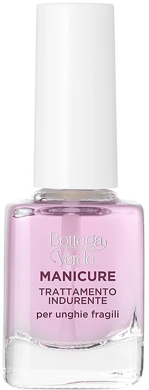 Зміцнювач для нігтів з червоними водоростями - Bottega Verde Hardening Nail Varnish — фото N1