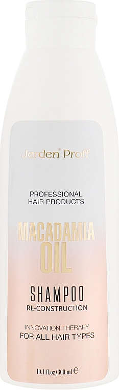 Шампунь для волос с маслом Макадамии - Jerden Proff Macadamia Oil Shampoo — фото N2