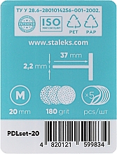 Педикюрний диск PRO подовжений, М розмір, 20 мм - Staleks Pro — фото N2