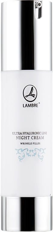 Восстанавливающий ночной крем против морщин - Lambre Ultra Hyaluronic — фото N2
