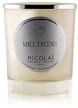 Свічка у стакані - Nicolai Parfumeur Createur Miel-Encens Scented Candle — фото N2