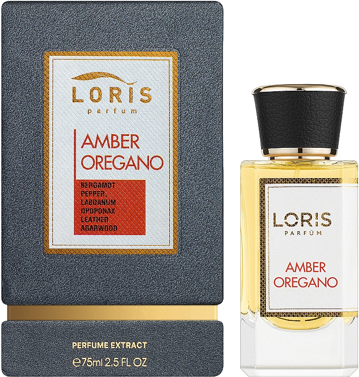Loris Parfum Amber Oregano - Духи (тестер с крышечкой) — фото N2