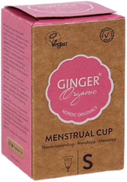 Менструальная чаша, размер S - Ginger Organic Menstrual Cup  — фото N1