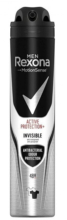 Дезодорант - Rexona Deodorant Men Active Protection Invisible 48h — фото N1