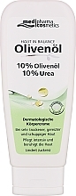 Парфумерія, косметика Дерматологічний крем для тіла з сечовиною 10% - Medipharma Cosmetics Haut In Balance Olivenol