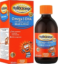 УЦІНКА Харчова добавка у сиропі для дітей "Омега-3" - Haliborange Kids Omega-3 * — фото N2