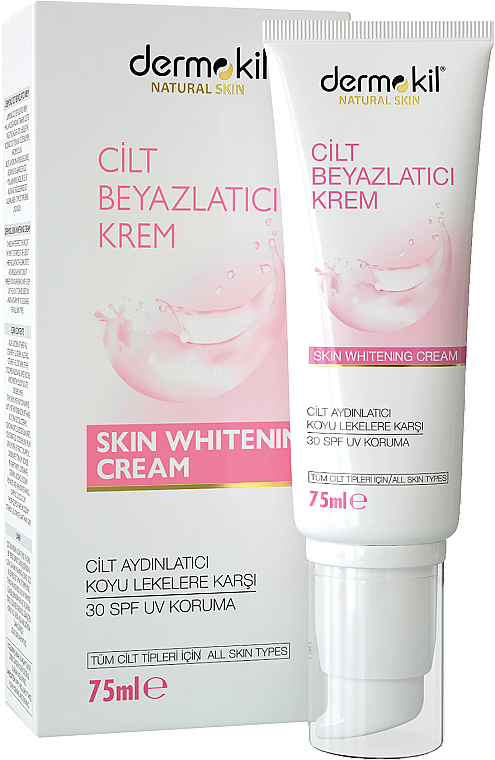 Крем для освітлення шкіри - Dermokil Skin Whitening Cream — фото N1