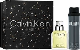 Calvin Klein Eternity For Men - Набор (edt/100 ml + deo/150 ml) — фото N1