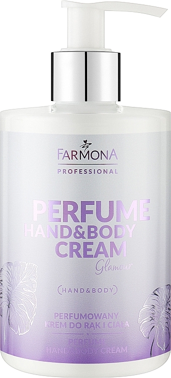 Парфюмированный крем для рук и тела - Farmona Professional Perfume Hand&Body Cream Glamour — фото N1