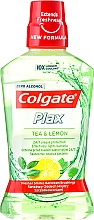 Ополіскувач для рота "Чай та лимон" освіжаючий, антибактеріальний - Colgate Plax — фото N5