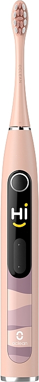 Електрична зубна щітка Oclean X10 Pink - Oclean X10 Electric Toothbrush Pink — фото N2