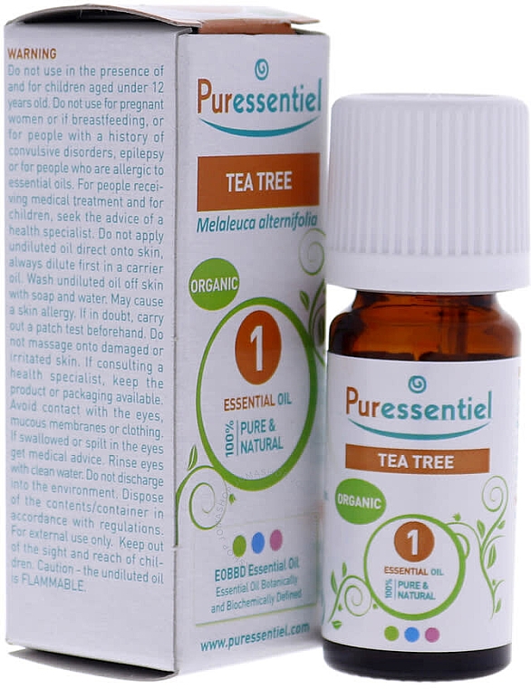 Эфирное масло "Чайное дерево" - Puressentiel Tea Tree Essential Oil — фото N1