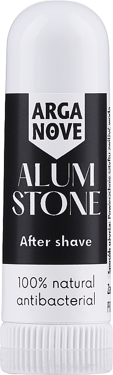 Стік квасці від порізів після гоління і депіляції - Arganove Alun Deodorant Stick After Shaving And Depilation — фото N1