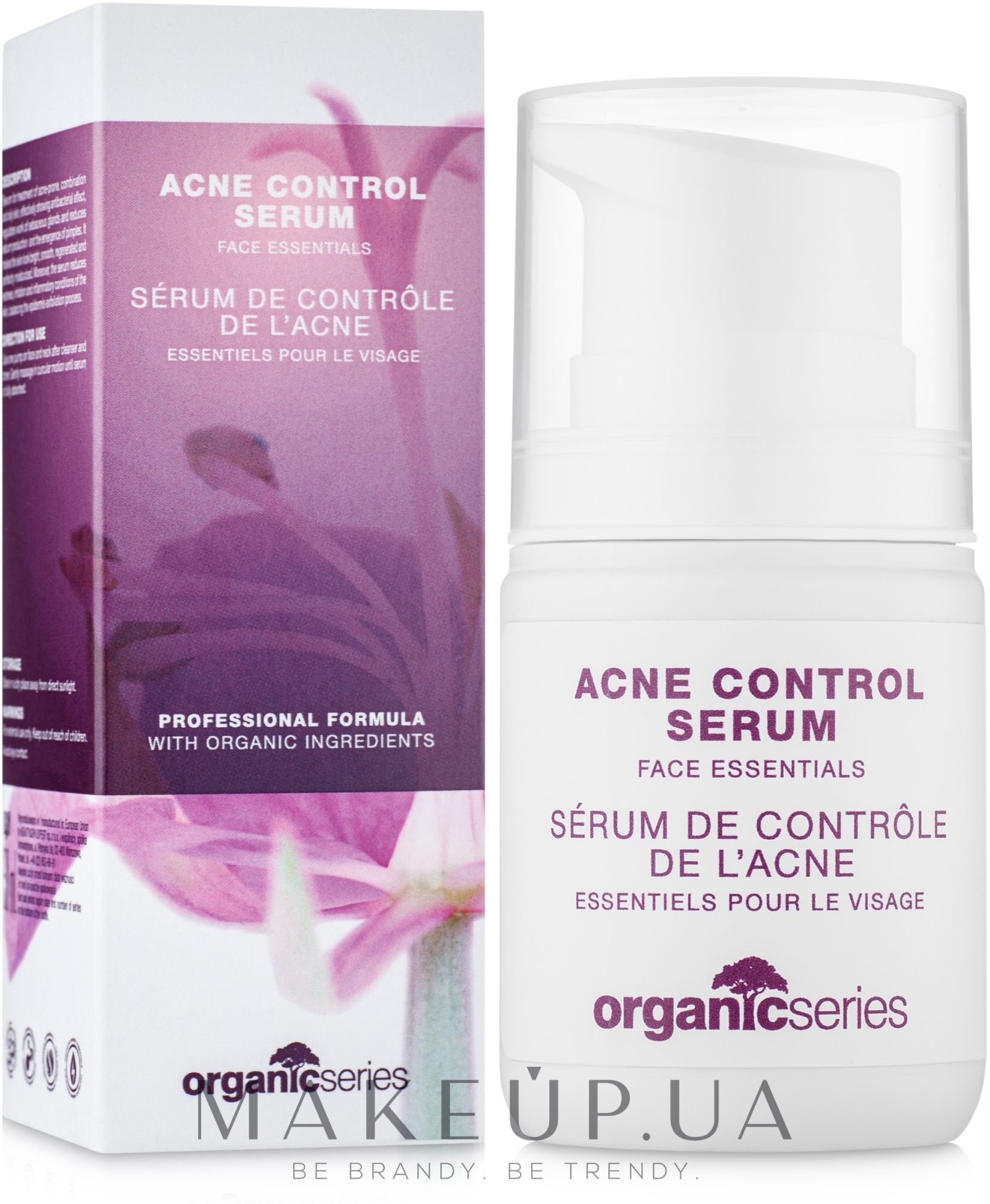 Сироватка для шкіри, схильної до акне - Organic Series Acne Control Serum — фото 50ml